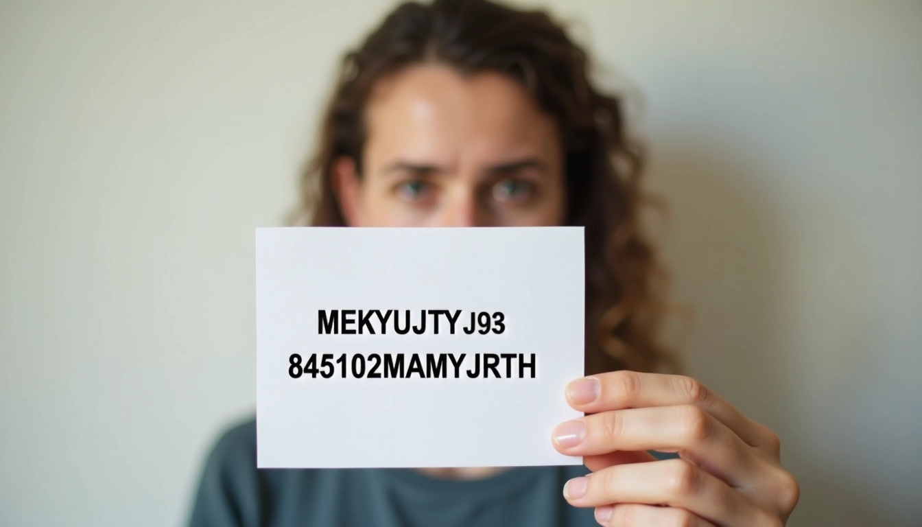 Is 'MEKYUJTYJ845102MAMYJRTH' Meaningful or Gibberish?